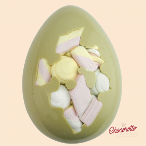 Uovo di Cioccolato con Inserti Marshmallow - 600 gr