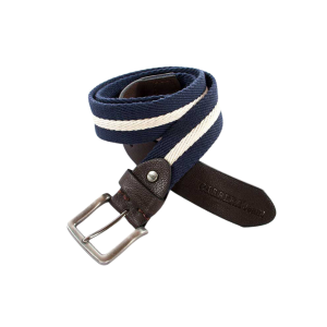 Cintura con riga - Blu