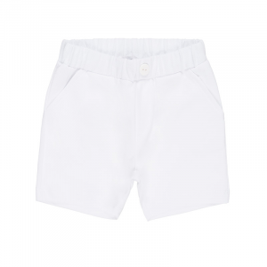 Pantaloncino piquet - Bianco