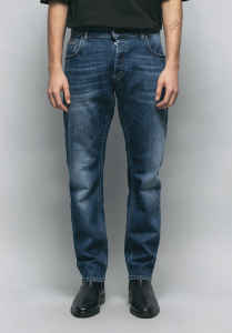 Gaelle Jeans slim in denim con salpa - Blu
