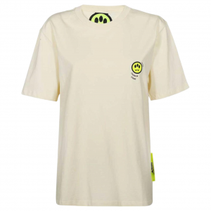 Barrow t-shirt logo unisex - beige