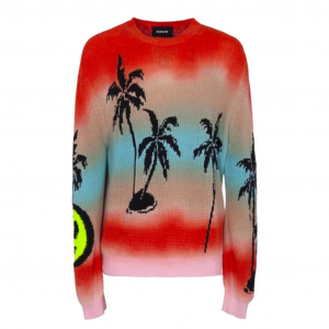 Barrow maglioncino sweater palms unisex - multicolore