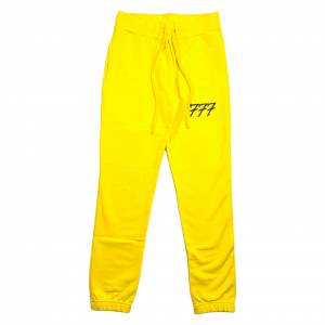 777 pantalone tuta unisex - giallo