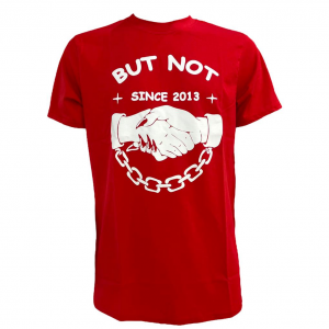Butnot t-shirt logo uomo - rosso