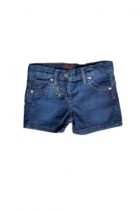Jogger jeans short - lavaggio blu chiaro (super stone wash)