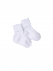 IDo calzini neonato in cotone bianco 0113