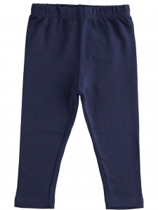 iDO Leggings in cotone garzato Blu Navy 3854