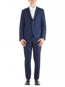 Manuel Ritz completo giacca monopetto e pantalone blu 88