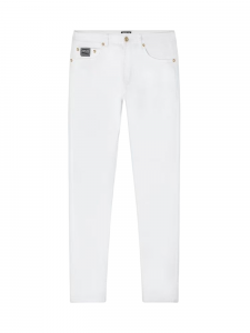 VERSACE JEANS COUTURE Jeans Narrow Dundee Lavaggio Bianco 003