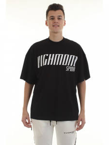 JOHN RICHMOND SPORT T-Shirt uomo maniche corte colore NERO BLACK-O-WH