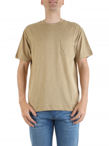 Liu Jo T-shirt a maniche corte in jersey di cotone beige 236
