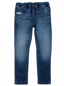 Diesel jeans Krooley tapered fit con coulisse lavaggio blu medio K01