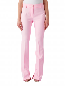 Blugirl pantaloni in cady stretch rosa 32010