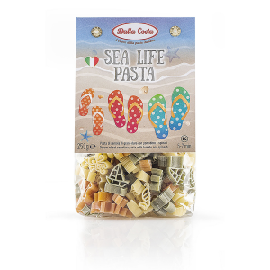 Sea Life Pasta tricolore con pomodoro e spinaci - 250g