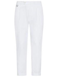 LOWBRAND Pantaloni L1pss236609 bianco WHITE A001
