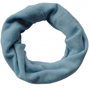 Sciarpa in maglia 100% cashmere - Azzurro