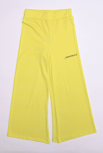 Pantalone felpa - giallo