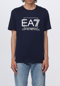 T-shirt da uomo ea7 - blu