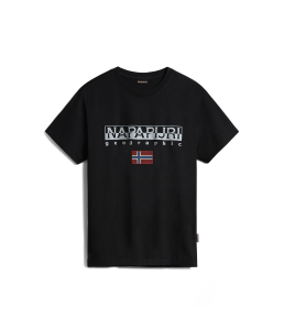 T-shirt manica cort - nero