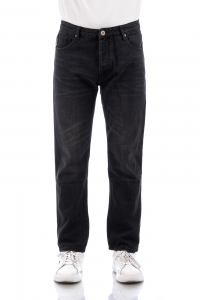Jeans confort regular - nero