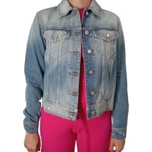 Vicolo giacca in jeans donna - blu