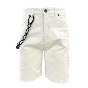 Patriot bermuda jeans - bianco