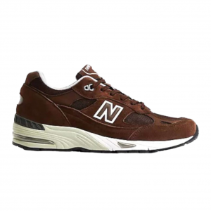 New balance  made in uk 991v1 sneakers - marrone