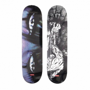 Supreme the crow skateboard - nero