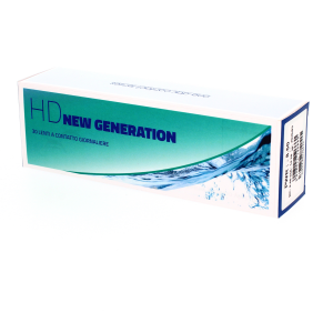 Lenti a contatto Giornaliere HD New Generation Hydrogel (30 lenti) - Taglia: -0.50