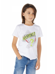T-shirt stampa frontale - bianco