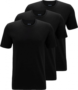 BOSS Intimo Tripack t-shirt nero BLACK 001