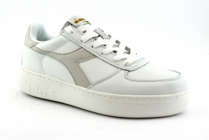 DIADORA C7904 B.ELITE WIDE bianco scarpe donna sneakers lacci pelle