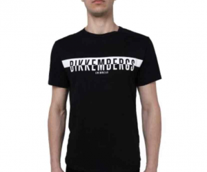 Bikkembergs abbigliamento t-shirt crew neck t-shirt nero