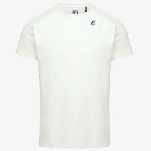 K-way abbigliamento t-shirt le vrai edouin uvp bianco
