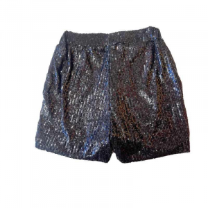 Shop ? art abbigliamento short shorts donna in paillettes multicolore