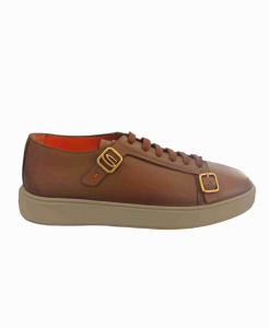 Santoni scarpe sneakers sneakers marrone