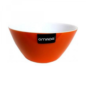 Linea Eat Pop Ciotola Scodella Colore Arancione Diametro 19 cm Casa Cucina In Plastica Utensile Utile Per Alimenti 