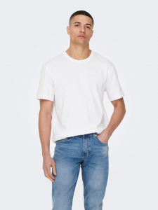 Only & sons t-shirt bianco