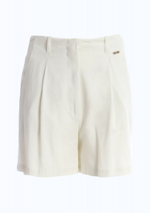 Shorts alto fascione - bianco