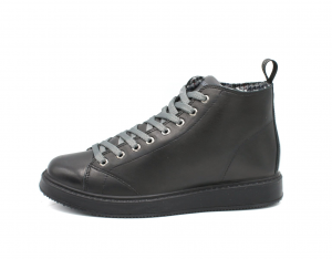 Igi & co. scarponcino igi & co. scarpe uomo alte alla caviglia in pelle nero polacchina scarponcino invernale