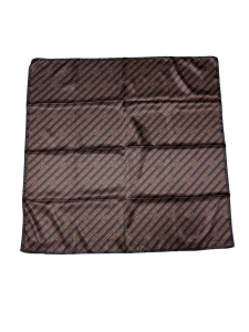 Gaelle accessori foulard con stampa marrone