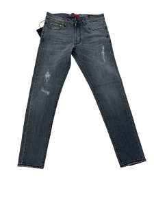 Liujo uomo pantaloni jeans slim stretch grigio