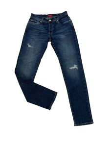 Liujo uomo pantaloni jeans slim stretch blu