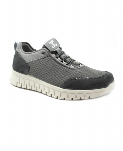 IGI&CO 5623322 grigio scarpe uomo sneakers lacci elastici tessuto