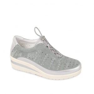 Valleverde 36209-Grey sneaker donna grigio PE24
