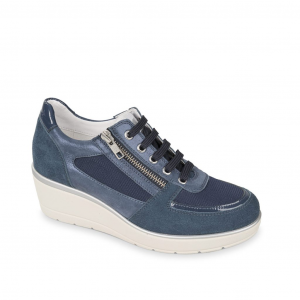 Valleverde 36440-Navy sneaker blu donna PE24