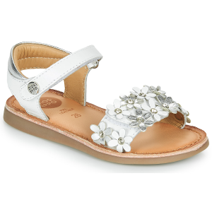 Gioseppo sandali gioseppo sandali bambina in pelle bianco con strass